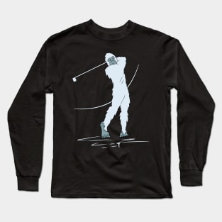 Yeti Golf Player Long Sleeve T-Shirt